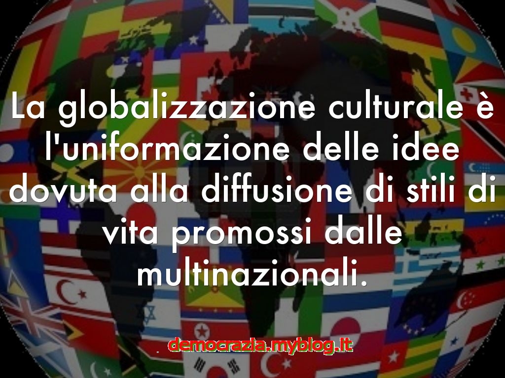 globalizzazione culturale